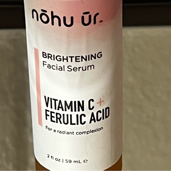 nohu ur BRIGHTENING Facial serum VITAMIN C FERULIC ACID For a radiant complexion - Picture 2 of 4